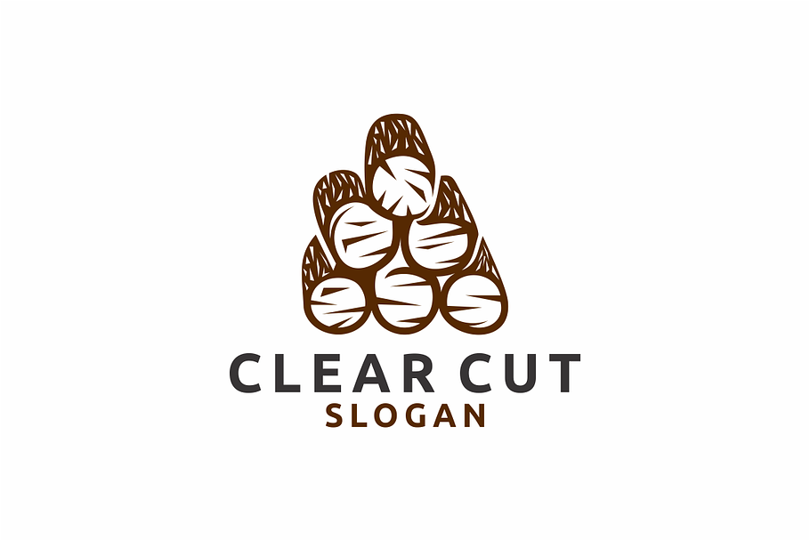 Clear Cut in Logo Templates - product preview 8