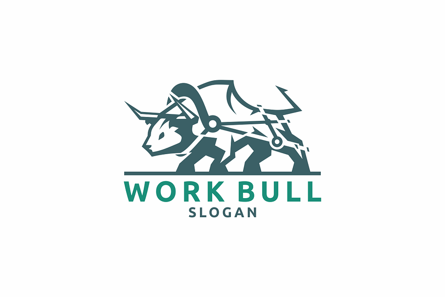 Work Bull in Logo Templates - product preview 8