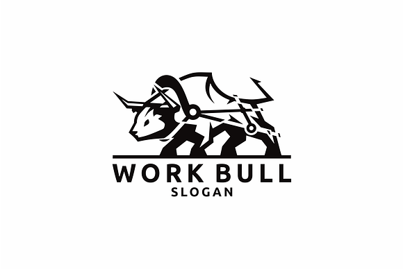 Work Bull in Logo Templates - product preview 1