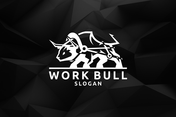 Work Bull in Logo Templates - product preview 2