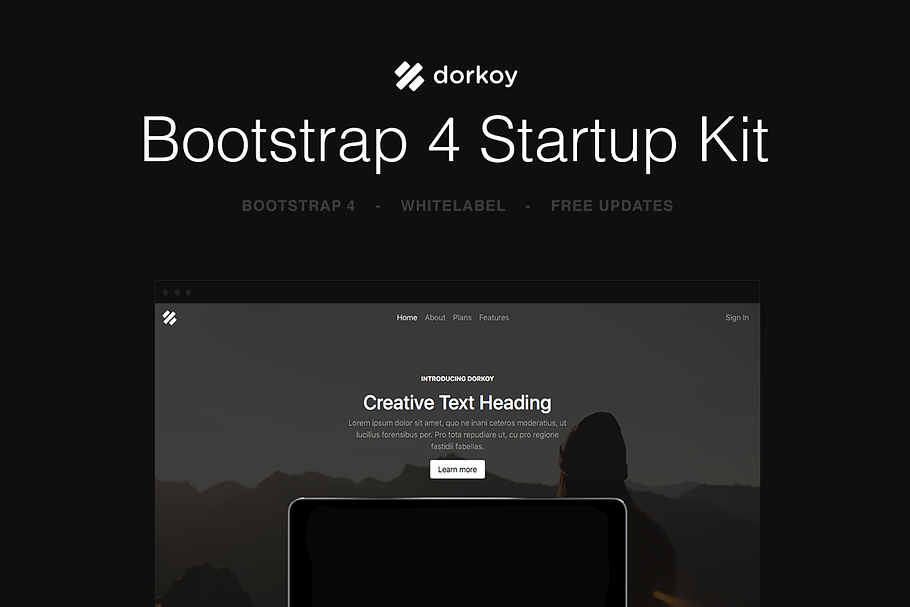 Bootstrap 4 Startup Kit in Bootstrap Themes - product preview 8