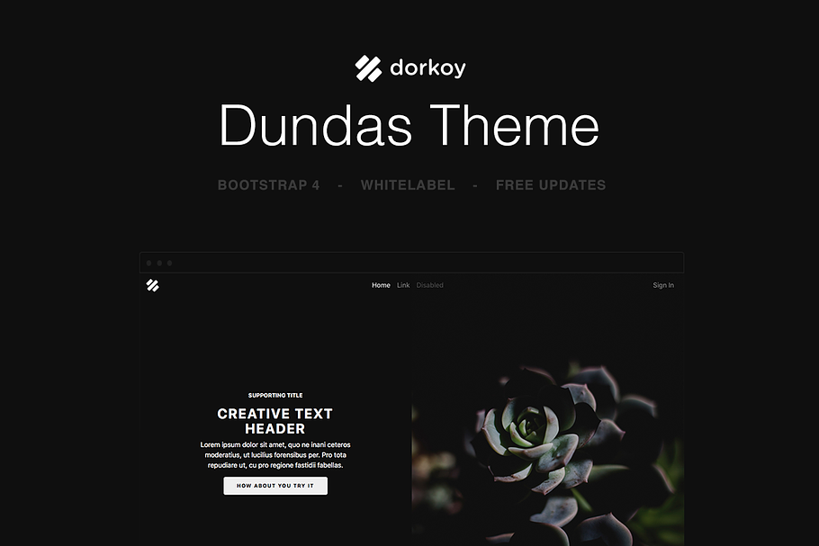 Dundas Theme in Bootstrap Themes - product preview 8