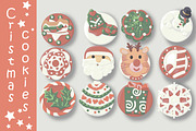 12 Christmas Cookies