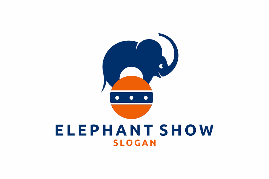 Elephant show in Logo Templates - product preview 8