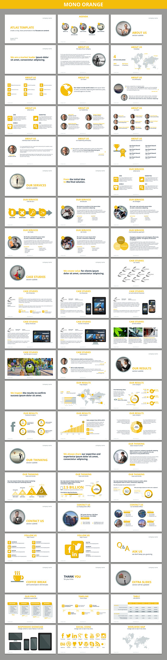 ATLAS PowerPoint Template in PowerPoint Templates - product preview 3