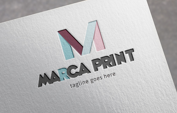 Marca Print Logo in Logo Templates - product preview 1