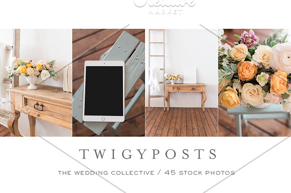 Ultimate Wedding Stock Photo Bundle in Mobile & Web Mockups - product preview 1