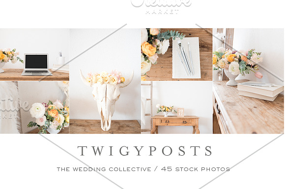 Ultimate Wedding Stock Photo Bundle in Mobile & Web Mockups - product preview 2