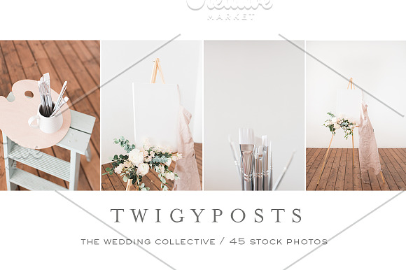 Ultimate Wedding Stock Photo Bundle in Mobile & Web Mockups - product preview 7