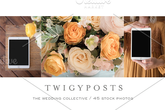 Ultimate Wedding Stock Photo Bundle in Mobile & Web Mockups - product preview 8