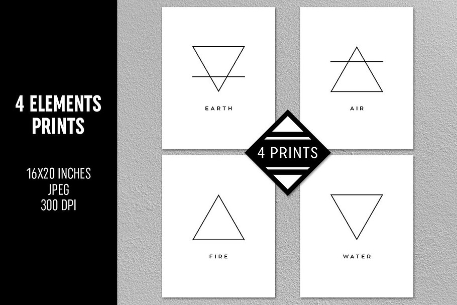 Four Elements Prints