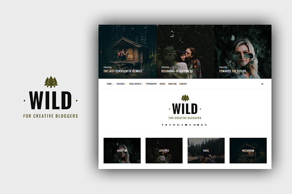 Wild - A Responsive Wordpress Theme