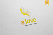 A'love Logo Template