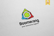 Boomerang Logo Template