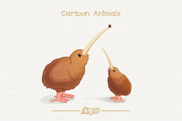 vector Birds set in Illustrations - product preview 4