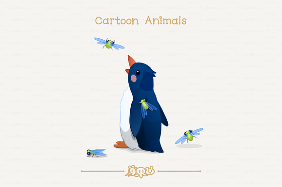 vector Birds set in Illustrations - product preview 7