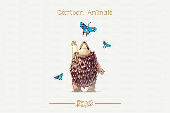 vector set animals of Forest in Illustrations - product preview 15
