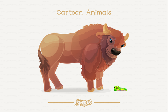 vector set animals of Forest in Illustrations - product preview 17