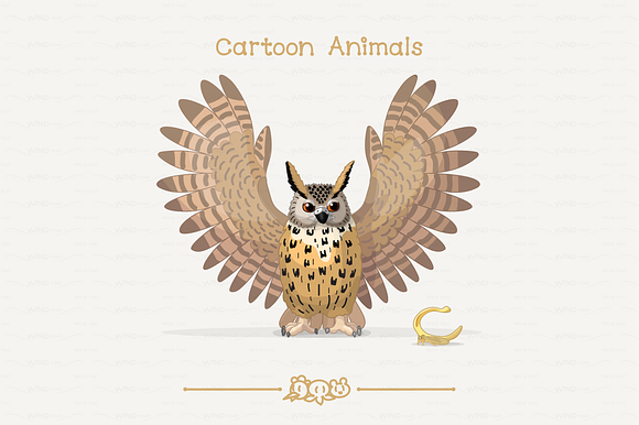 vector set animals of Forest in Illustrations - product preview 26