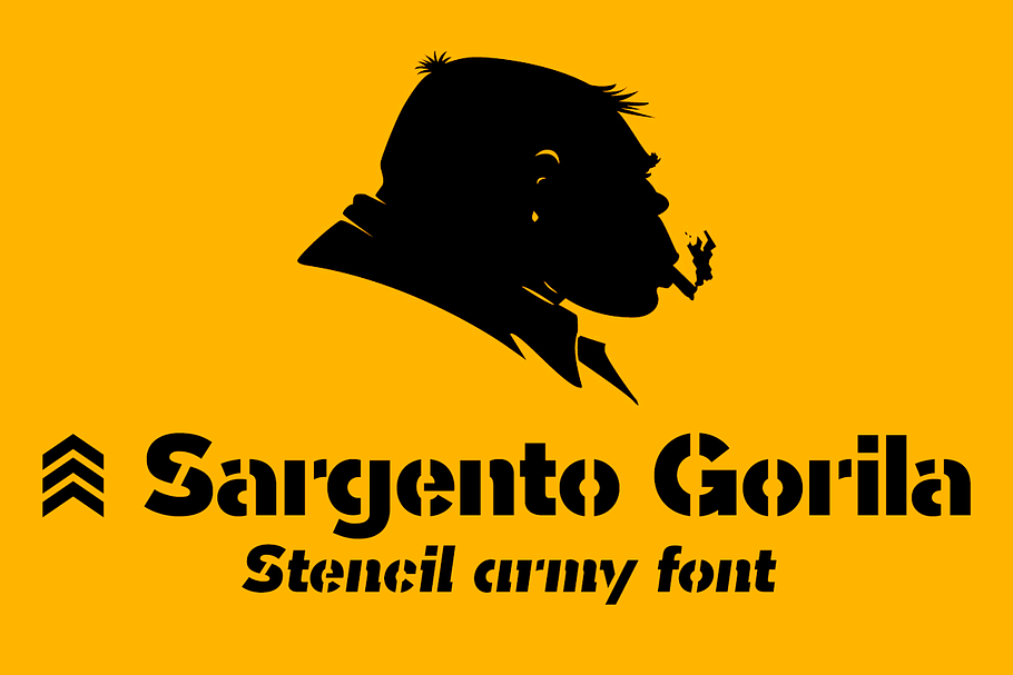 Sargento Gorila font