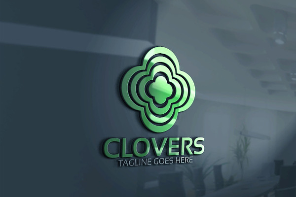 Clover / Four Leaf Logo