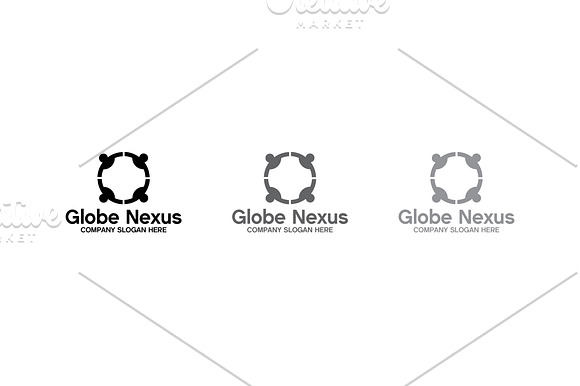 Globe Nexus in Logo Templates - product preview 3