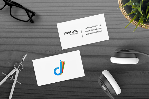 Pencils d  in Logo Templates - product preview 1