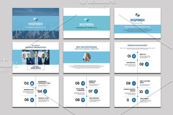 Business PowerPoint Template-V03 in PowerPoint Templates - product preview 2