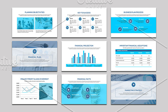 Business PowerPoint Template-V03 in PowerPoint Templates - product preview 5