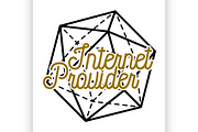  internet provider emblem