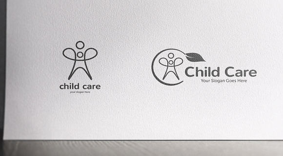 Child / Kids Care Logo in Logo Templates - product preview 3