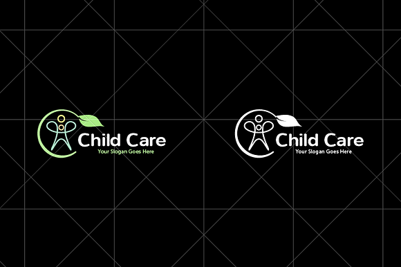 Child / Kids Care Logo in Logo Templates - product preview 4
