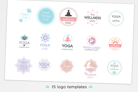 Yoga Collection in Illustrations - product preview 2