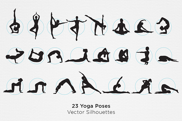 Yoga Collection in Illustrations - product preview 3