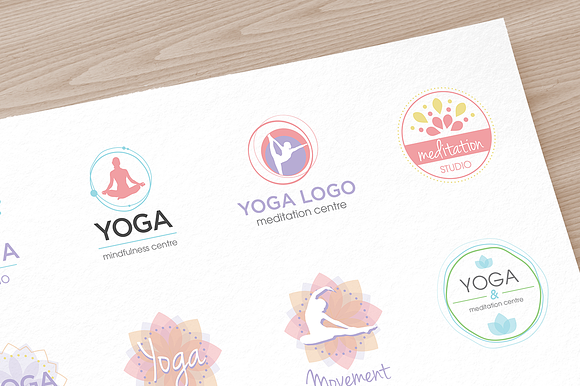 Yoga Collection in Illustrations - product preview 6