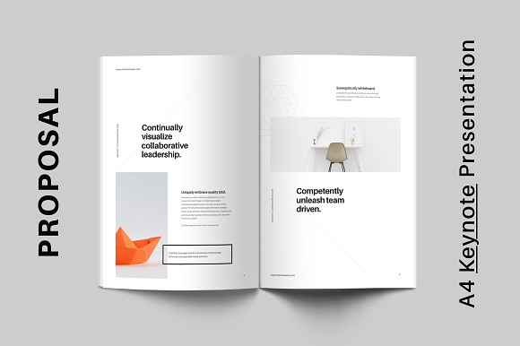 Proposal Vertical Keynote Template in Keynote Templates - product preview 3