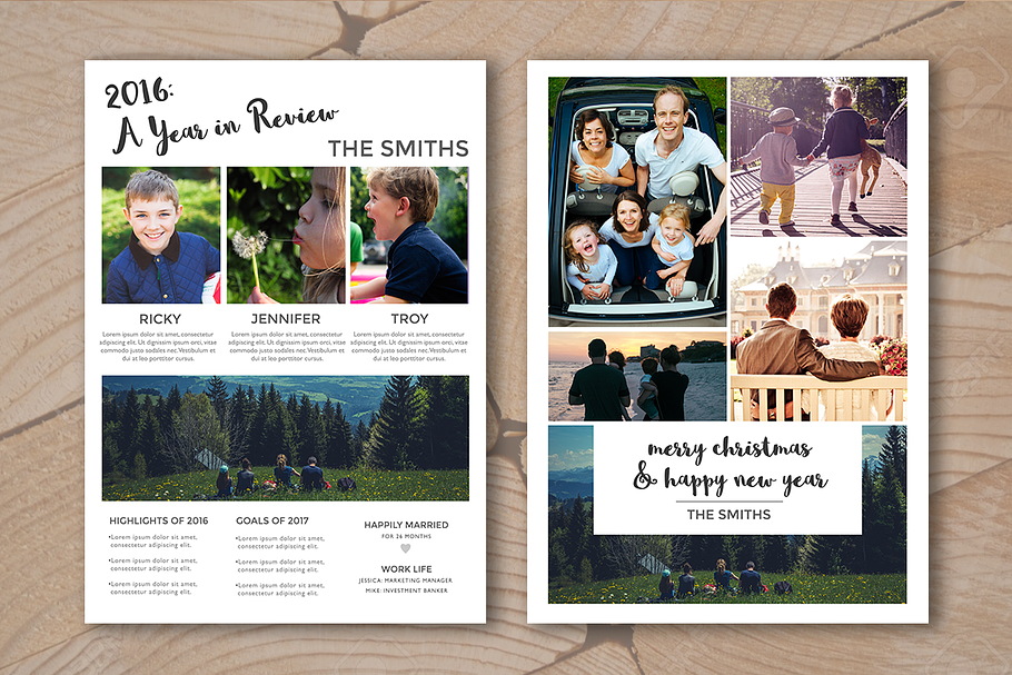 Year in Review Template in Card Templates - product preview 8