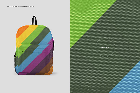 Backpack 2 Mockup Set in Product Mockups - product preview 4