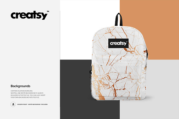 Backpack 2 Mockup Set in Product Mockups - product preview 5
