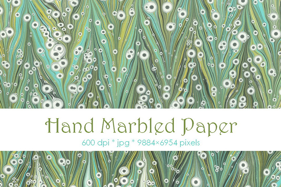 Hand Marbled Paper