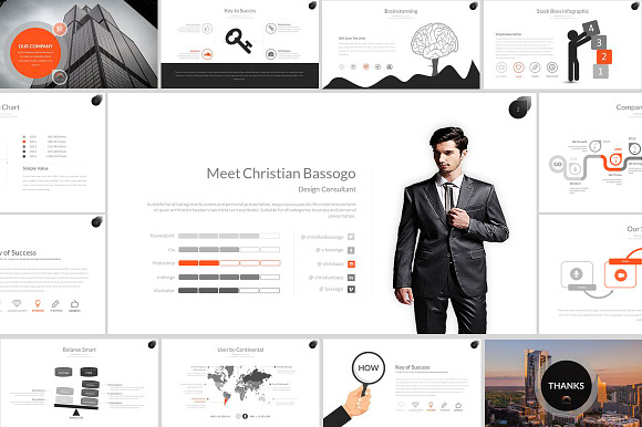 Monday Business Powerpoint in PowerPoint Templates - product preview 4