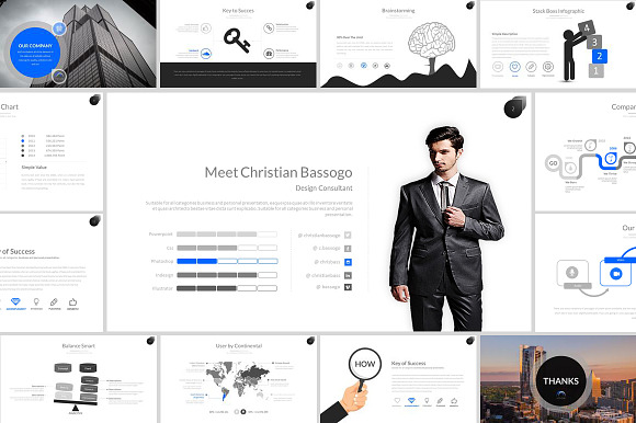 Monday Business Powerpoint in PowerPoint Templates - product preview 5