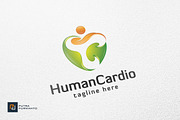 Human Cardio / Heart - Logo Template