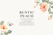 Flower Collection-Rustic Peach