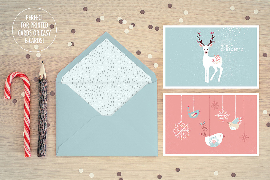 White Christmas designer toolkit in Illustrations - product preview 8