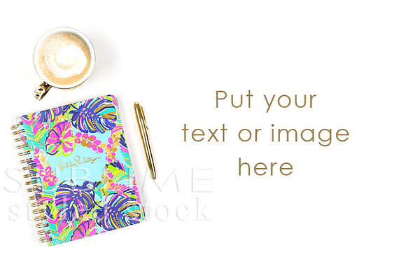 Styled Stock~2 for 1 planner mockups in Product Mockups - product preview 1