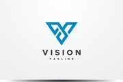 Vision - Letter V Logo