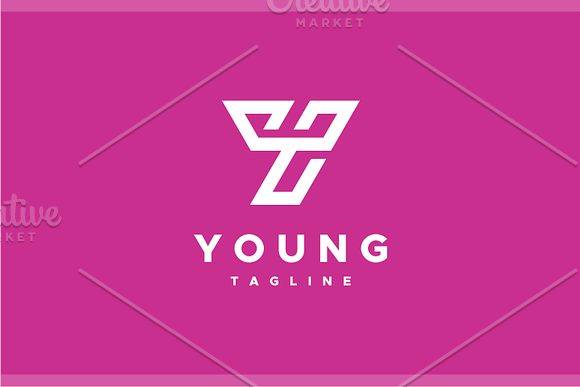 Young - Letter Y Logo in Logo Templates - product preview 1