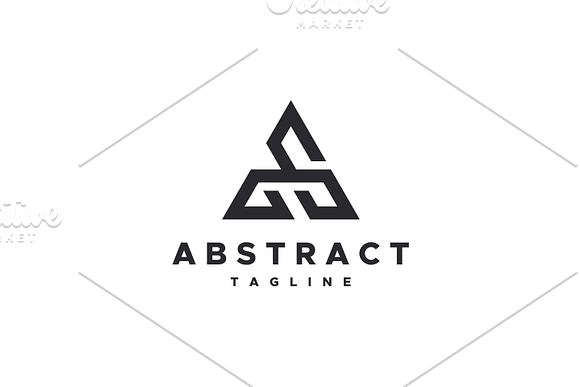 Abstract - Letter A Logo in Logo Templates - product preview 2