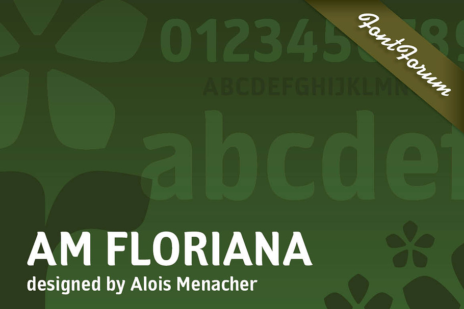AM Floriana Bold in Display Fonts - product preview 8